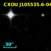 CXOU J105535.6-045931