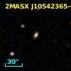 2MASX J10542365-0620309