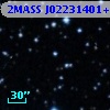 2MASS J02231401+5653421