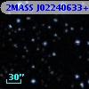 2MASS J02240633+5648092