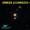 2MASX J11004221-0700103