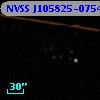 NVSS J105825-075446