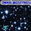 2MASS J02222992+5704345