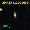 2MASX J11001639-1001248