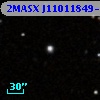 2MASX J11011849-1018226