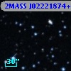 2MASS J02221874+5722223