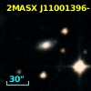 2MASX J11001396-1249170