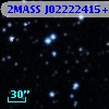 2MASS J02222415+5646539