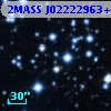 2MASS J02222963+5703231