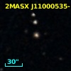 2MASX J11000535-1213090
