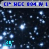 Cl* NGC  884      W     167
