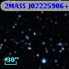 2MASS J02225906+5652287
