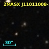 2MASX J11011008-2249275