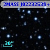 2MASS J02232538+5656563