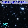 2MASS J02222008+5700516