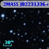 2MASS J02231336+5703065