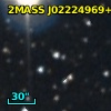 2MASS J02224969+5713388