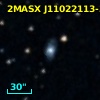 2MASX J11022113-3035591