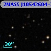 2MASS J10542604-3445296