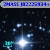 2MASS J02225934+5724187