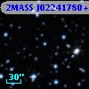 2MASS J02241780+5700437