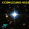 CCDM J11002-4323AB