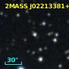 2MASS J02213381+5720162