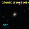 2MASX J11061168+4236336