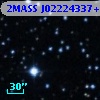 2MASS J02224337+5658465