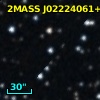 2MASS J02224061+5648372