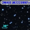 2MASS J02223997+5719368