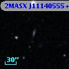 2MASX J11140555+4333502