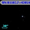 WN B1102.7+4205A