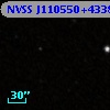 NVSS J110550+433827