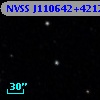 NVSS J110642+421231