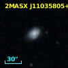 2MASX J11035805+4103579