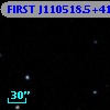 FIRST J110518.5+411029