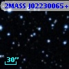 2MASS J02230065+5654224