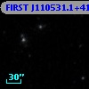 FIRST J110531.1+410517