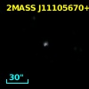 2MASS J11105670+3959171
