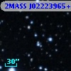 2MASS J02223965+5725235