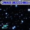 2MASS J02222401+5648360