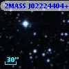 2MASS J02224404+5657398