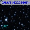 2MASS J02223005+5655203