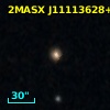 2MASX J11113628+3936493