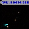 NVSS J110556+381543