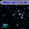 2MASS J02223149+5644054