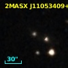 2MASX J11053409+3800345