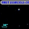 FIRST J110533.1+370640
