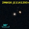 2MASX J11141293+3818555
